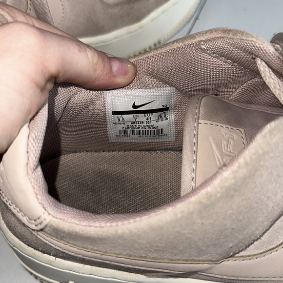 dusty pink air force ones - Picture 5 of 8